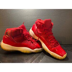 Nike Air Jordan XI 11 Win Like 96 GS Gym Red 378038-623 Size 5Y